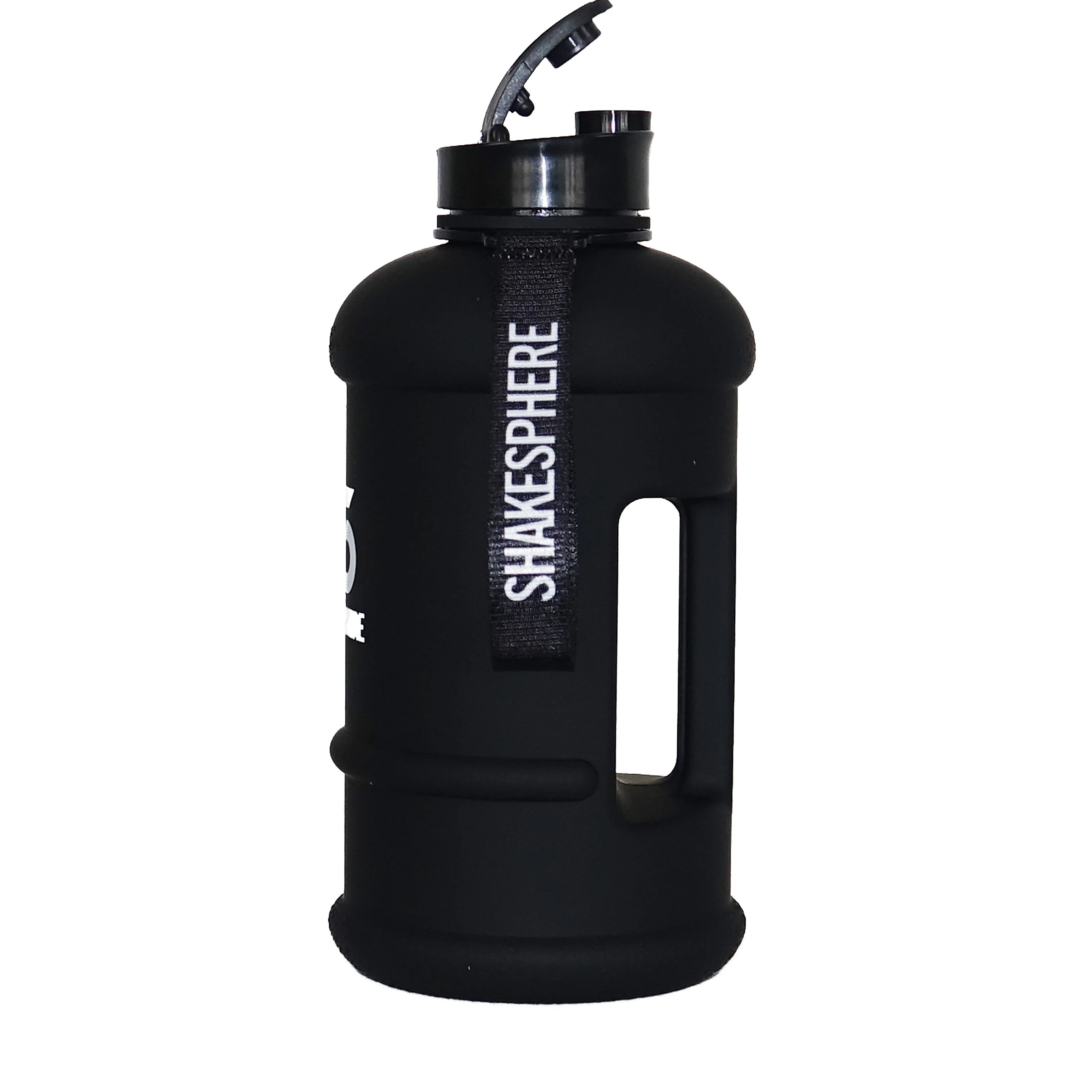 Hydration Jug 45.8 Fl Oz Matte Black/White Logo - Image 3