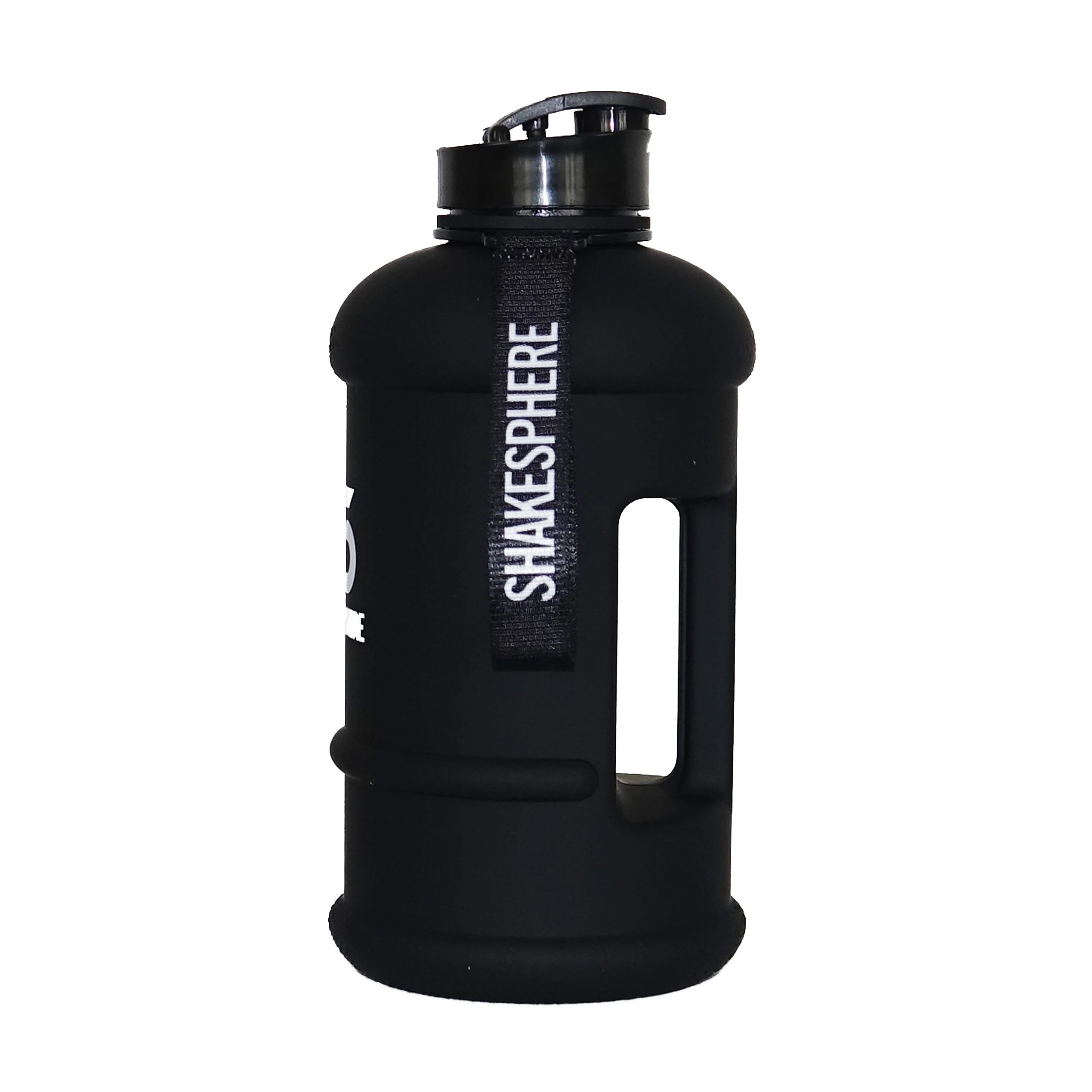 Hydration Jug 45.8 Fl Oz Matte Black/White Logo - Image 4