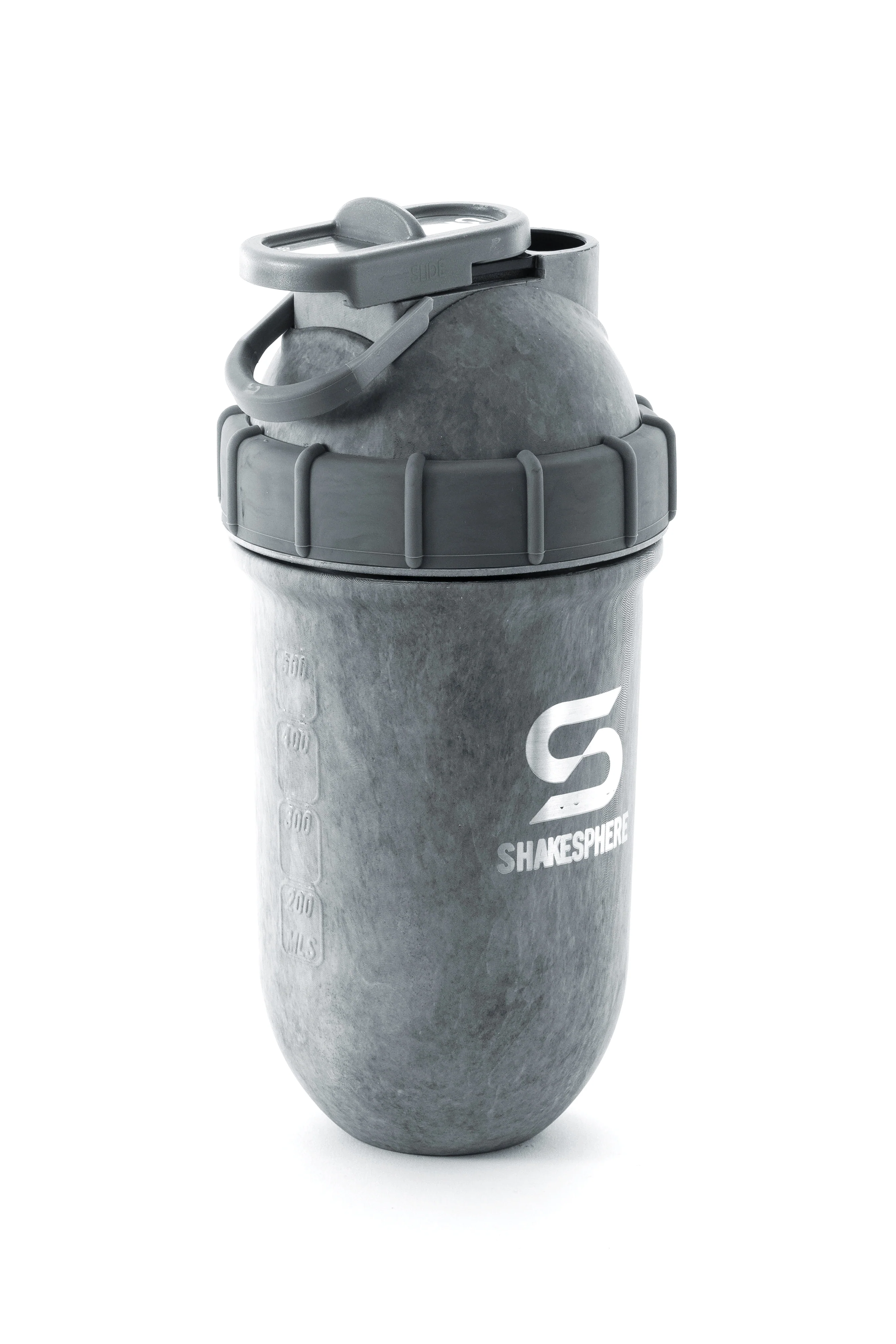 Protein shaker bottle 24.6 Fl Oz Double Wall Steel Concrete - Image 7