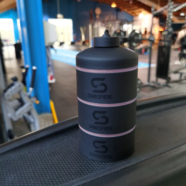 Protein Powder Stackable Storage Container 85g / 3oz, Rose Gold - Image 6