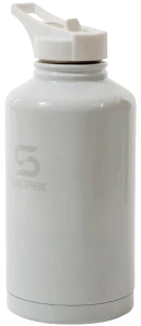Hydration Jug 1.8L Steel Double Walled White - Image 4