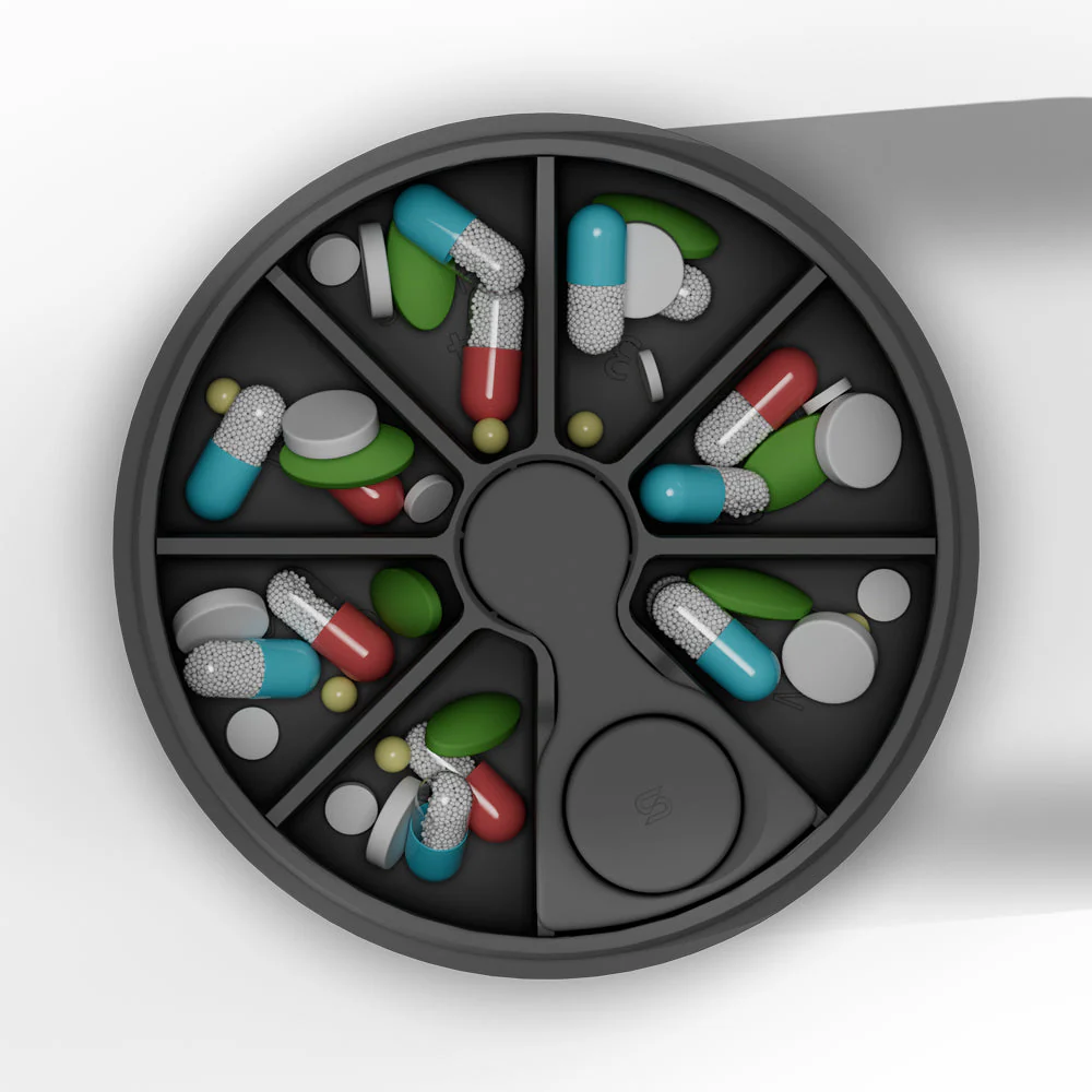 Magnetic Pill Storage 1 SINGLE UNIT PACK - Image 7