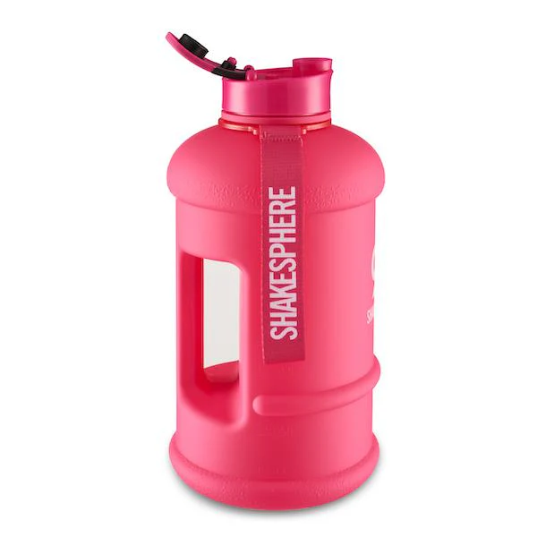 Hydration Jug 1.3L Matte Pink/White Logo - Image 5