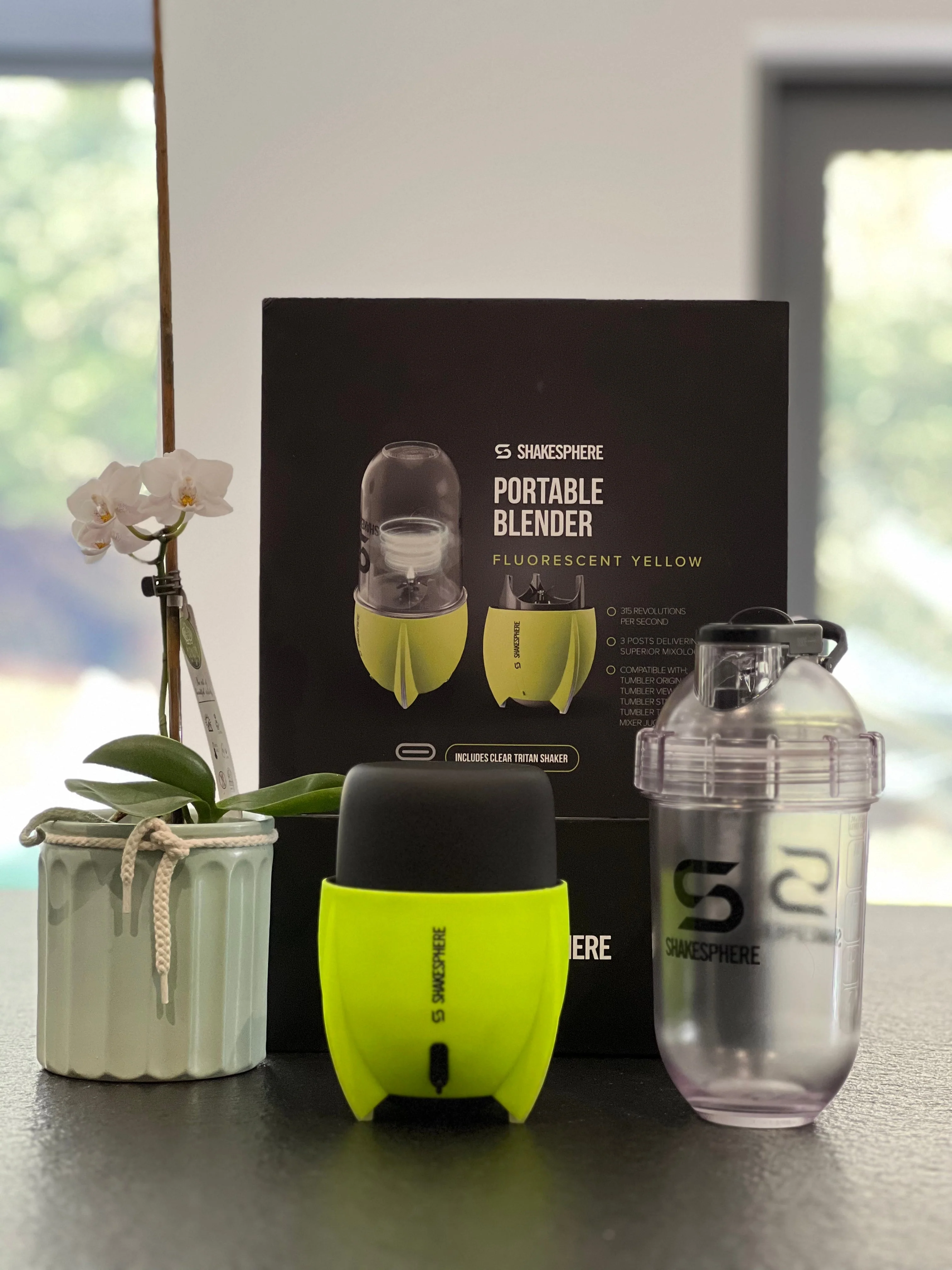 Portable Blender E-Lid Fluorescent Yellow - Image 16