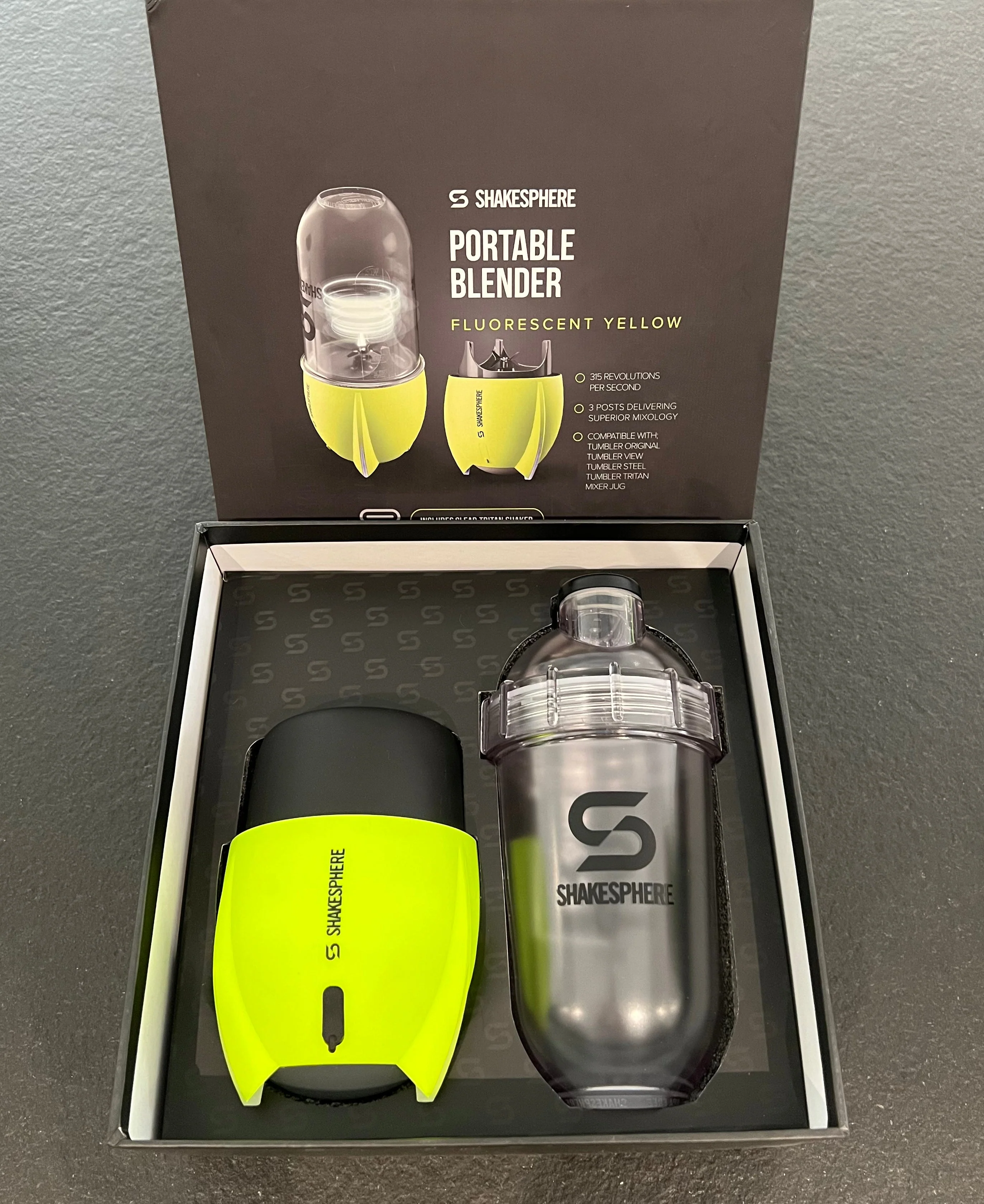 Portable Blender E-Lid Fluorescent Yellow - Image 9