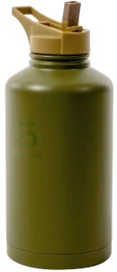 Hydration Jug 1.8L Steel Double Walled Green - Image 4