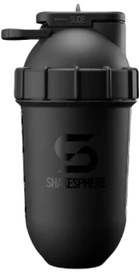 ShakeSphere Tumbler Cooler Shaker Matte Black - Image 3