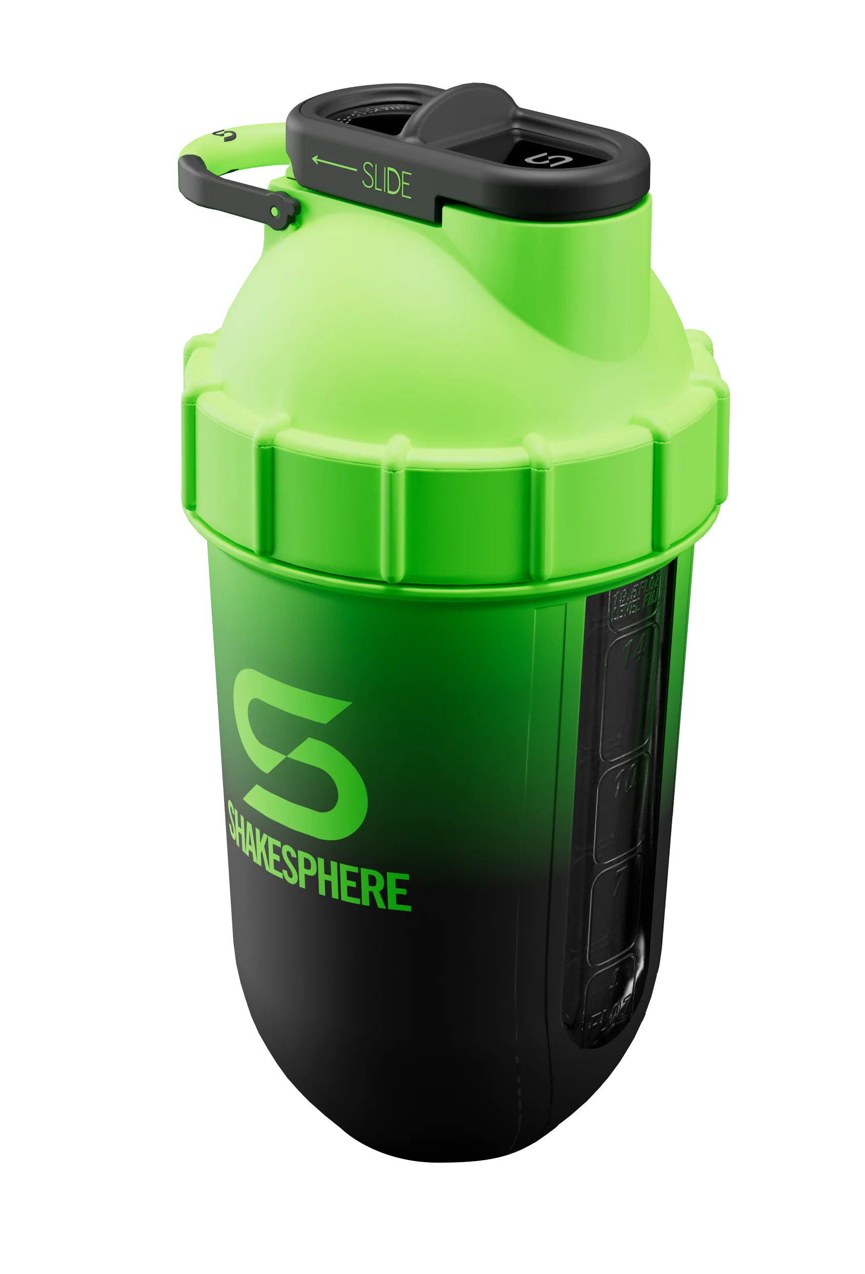 ShakeSphere Tumbler Cooler Shaker Ombre Green - Image 11