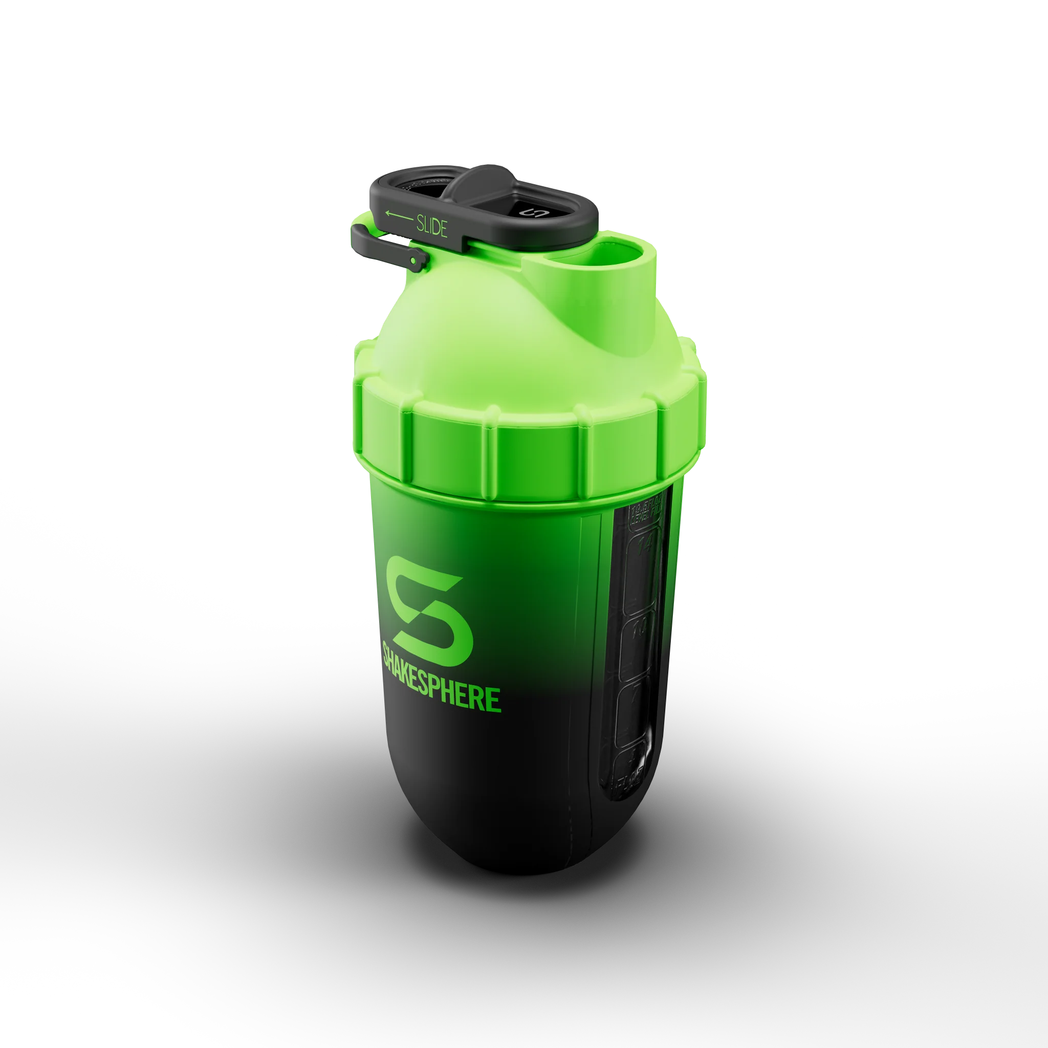 ShakeSphere Tumbler Cooler Shaker Ombre Green - Image 13