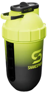 ShakeSphere Tumbler Cooler Shaker Ombre Yellow - Image 3