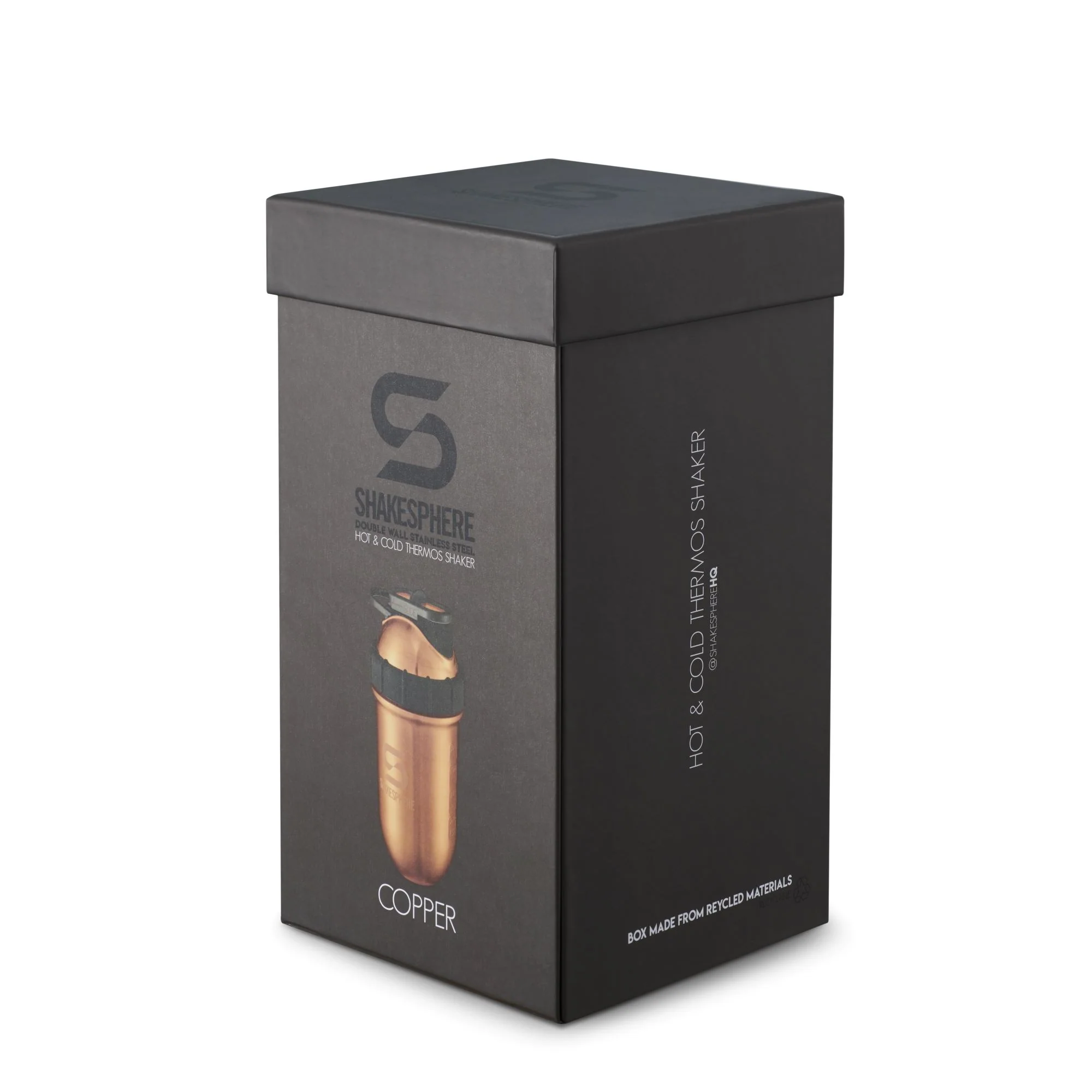 Protein shaker bottle 24.6 Fl Oz Tumbler Double Wall Steel Copper - Image 7