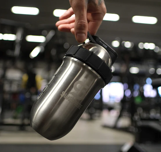 Protein shaker bottle 24.6 Fl Oz ShakeSphere Tumbler Double Wall Steel Original - Image 4